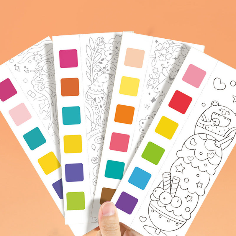 [Interesting Gift] Watercolor Painting Book