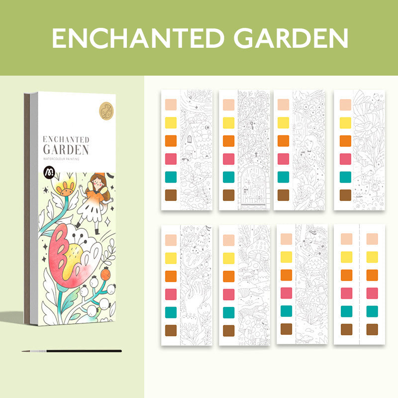 [Interesting Gift] Watercolor Painting Book