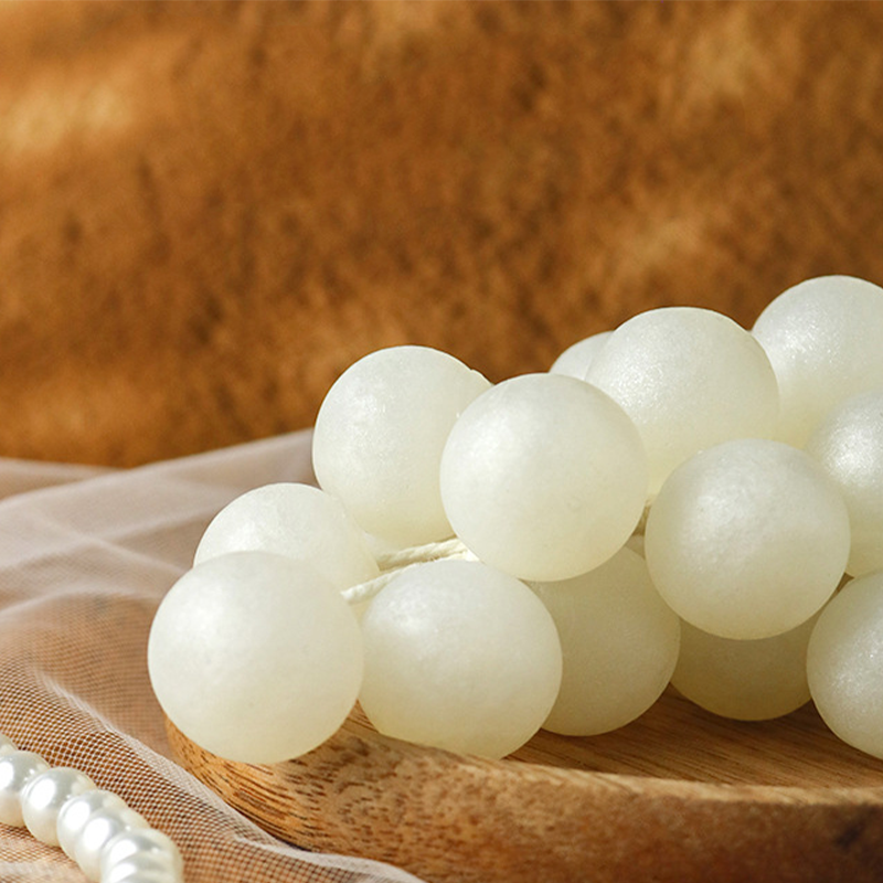 🍇🍑Artisan Pearl Grape Cluster Soap Gentle Cleansing Soap