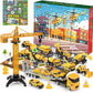 🚗Kids Advent Calendar for Boys: Alloy Construction Engineering Vehicle Toy Sets
