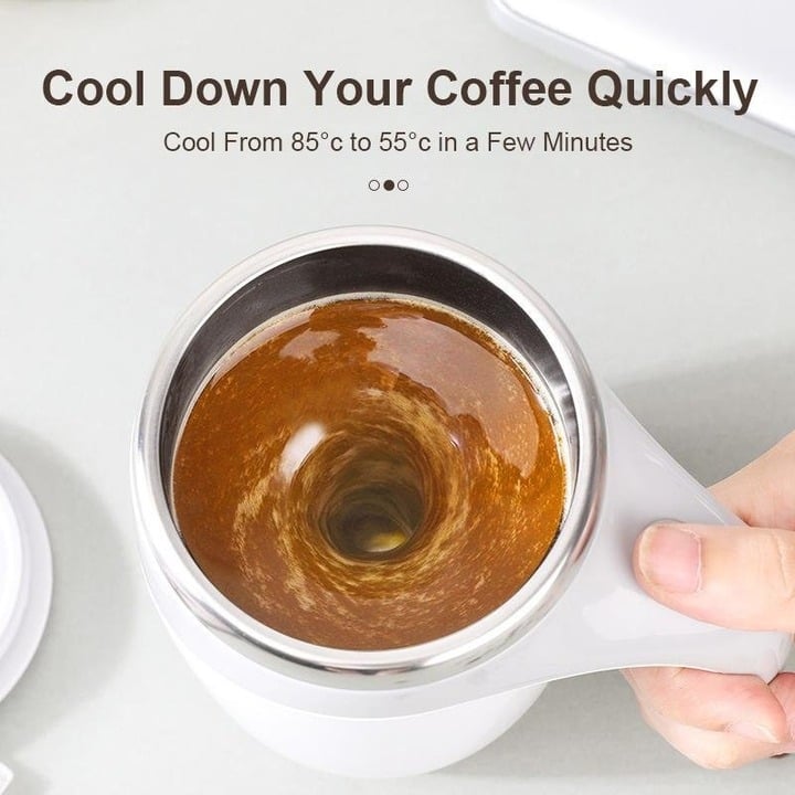 ⏳Limited-time 50% off⏰Rechargeable Automatic Magnetic Stirring Coffee Mug☕