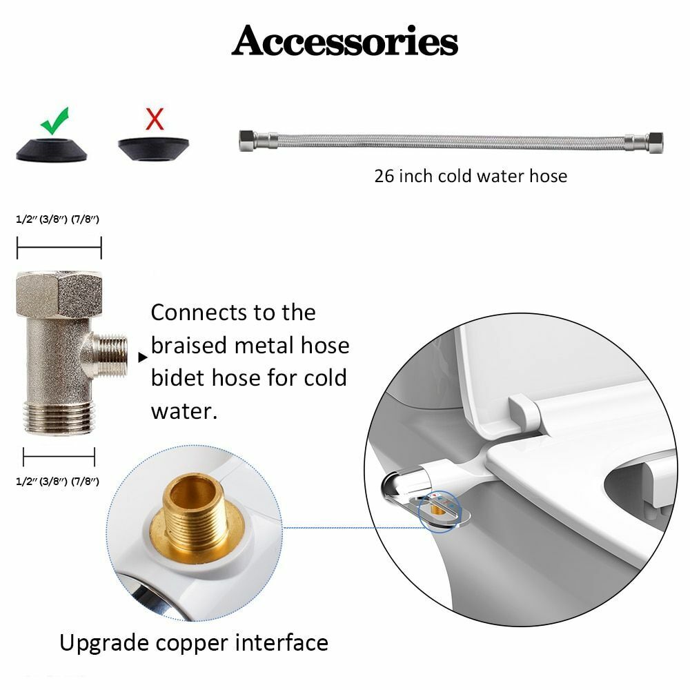 🚽 50% OFF NOW! 🚿 Non-Electric Dual Nozzle Bidet – Hygienic Self-Washing, Adjustable Water Pressure & Easy Installation Kit 🛠️