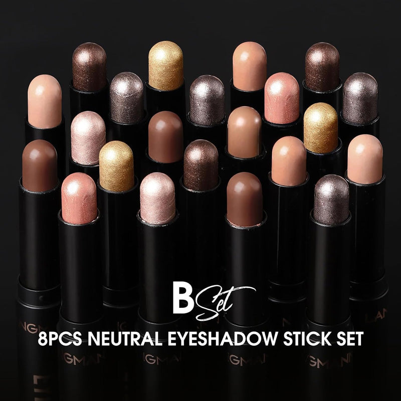 🎅ONLY TODAY -￡12.99 FOR 8 PCS!!🎄50K+ SOLD! 🎁✨8 Colors Glitter Eyeshadow Stick