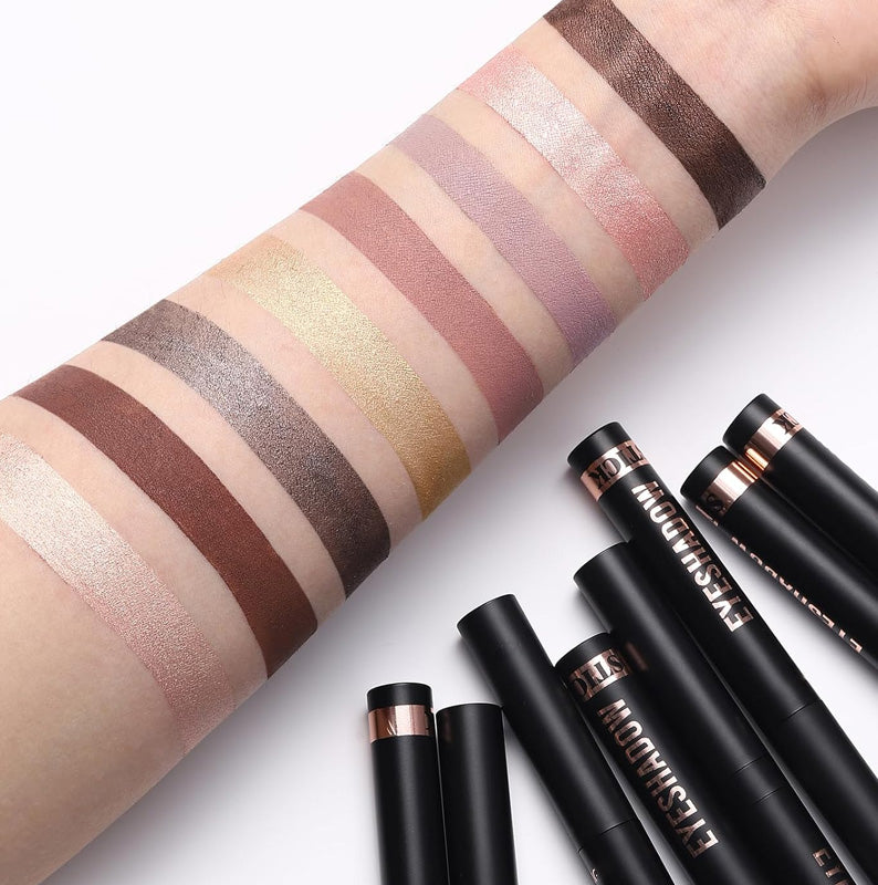 🎅ONLY TODAY -￡12.99 FOR 8 PCS!!🎄50K+ SOLD! 🎁✨8 Colors Glitter Eyeshadow Stick