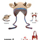 🎁🎄Christmas Sale 49% OFF! 🦌Original design Festive Christmas Antler Hat🧶