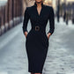 ✨Elegant new arrivals!💃Women's Elegant V-Neck Slim-Fitting Dress