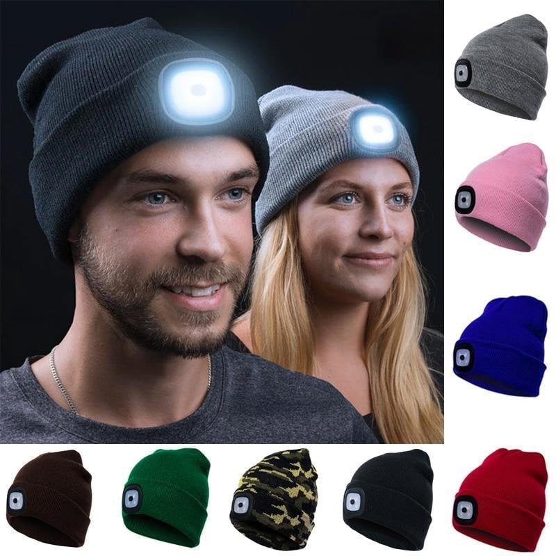 Fashionable LED Knit Beanie