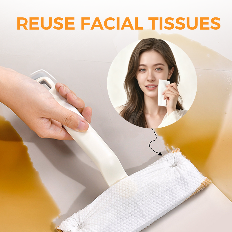 🔥Hot Sale Offers-Mini No-Touch Sweeper Mop for Reusable Facial Wipes