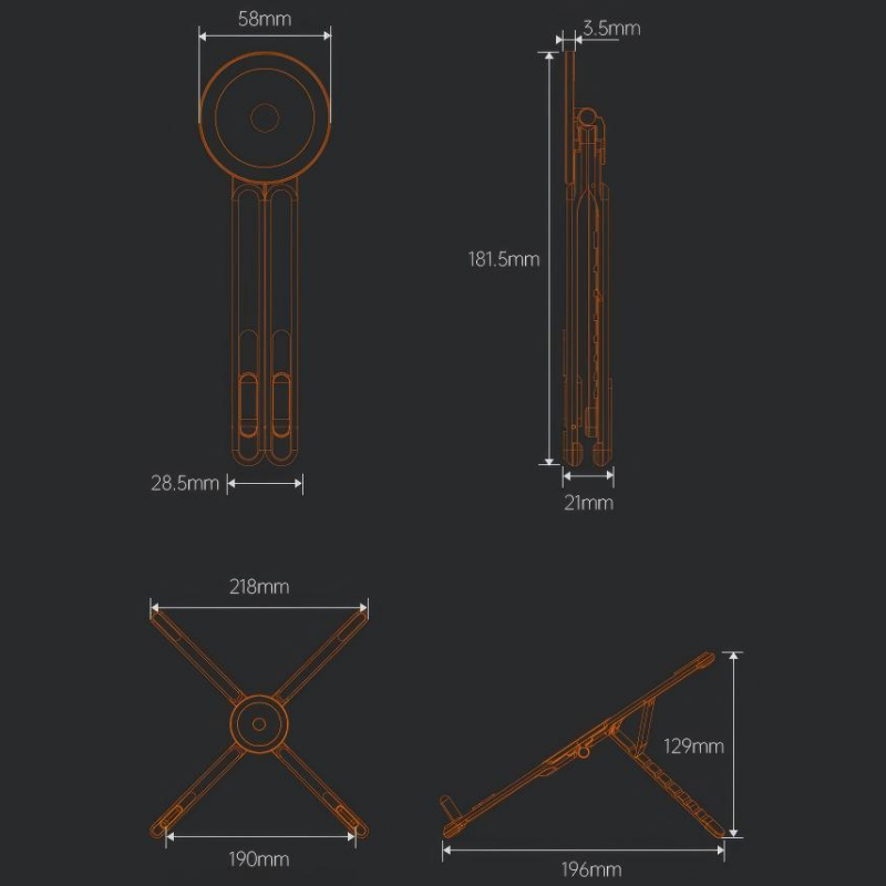 📢📢60%  OFF !! ⏰4-in-1 Multifunctional Magnetic Device Stand