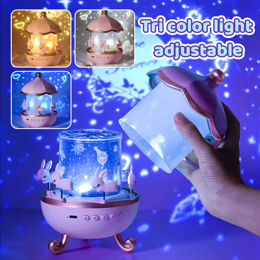 Bluetooth Night Light Projector for Girls
