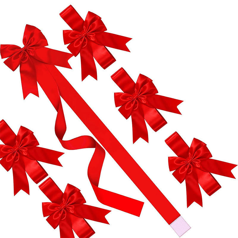 🎅Christmas Special Offer-Large Christmas Cabinet Door Ribbon Bow