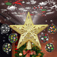 🔥Christmas Special Offer-Christmas Tree Star & Snowflake Projection Light