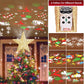 🔥Christmas Special Offer-Christmas Tree Star & Snowflake Projection Light
