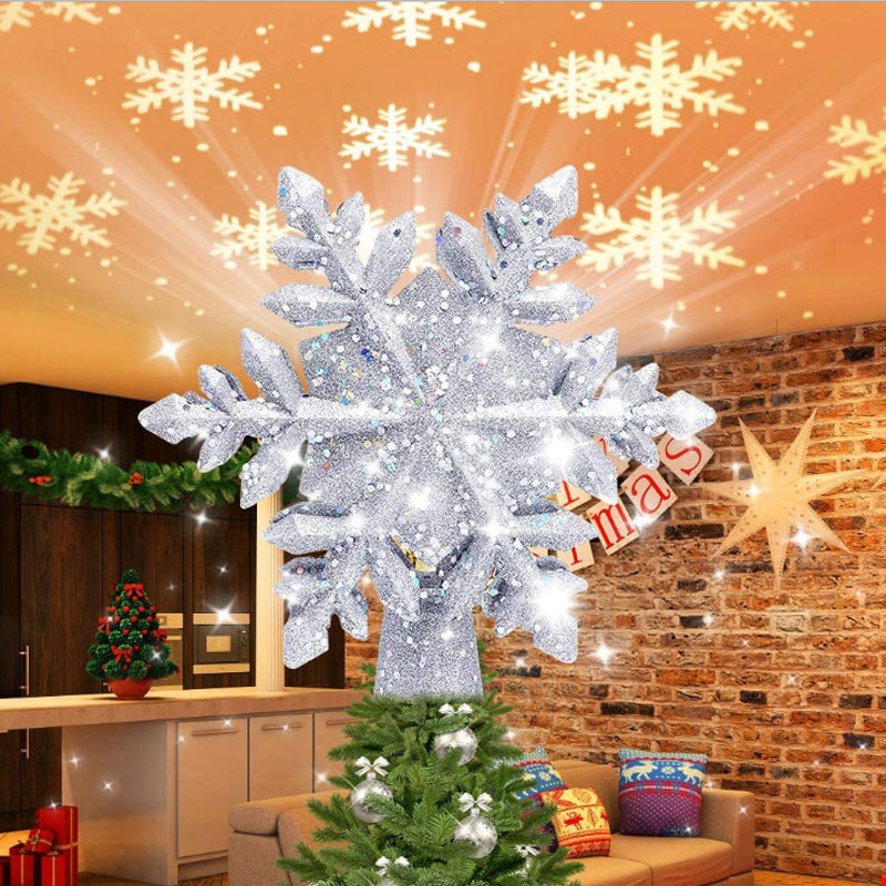 🔥Christmas Special Offer-Christmas Tree Star & Snowflake Projection Light