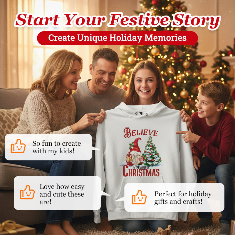 🎅Christmas Special Offer-Christmas Themed Heat Transfer Sticker