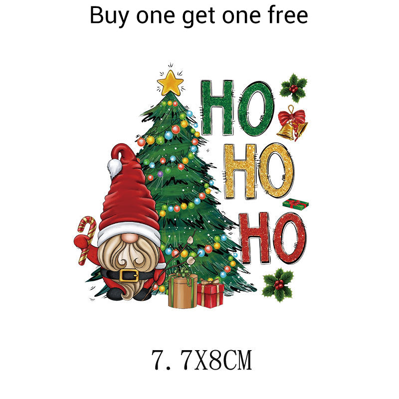 🎅Christmas Special Offer-Christmas Themed Heat Transfer Sticker