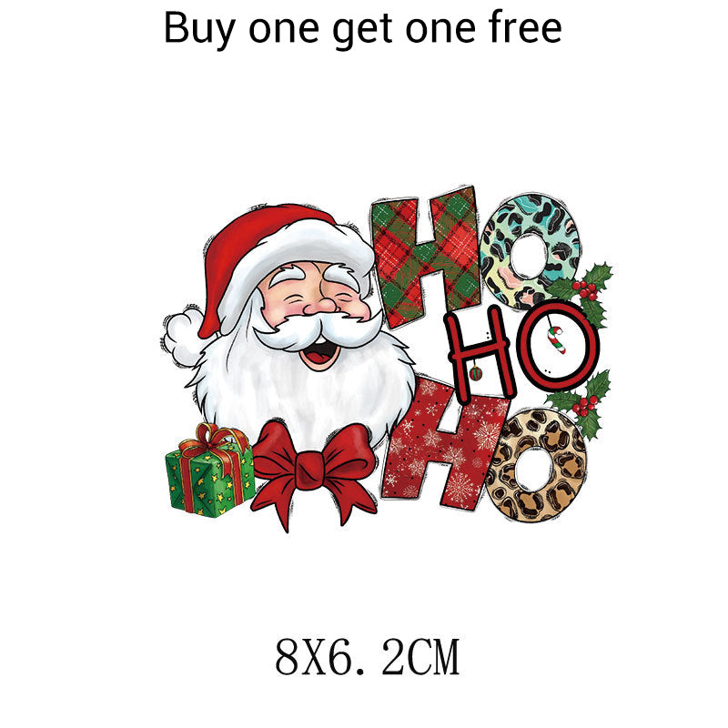 🎅Christmas Special Offer-Christmas Themed Heat Transfer Sticker