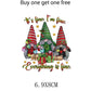 🎅Christmas Special Offer-Christmas Themed Heat Transfer Sticker