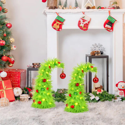 🎅Christmas Special Offer-Bendable Plush Christmas Tree Kit