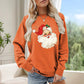 Women's Chic Santa Christmas Sweatshirt