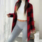 🔥Hot Sale Offers-Women's Plaid Zip-Up Hooded Jacket