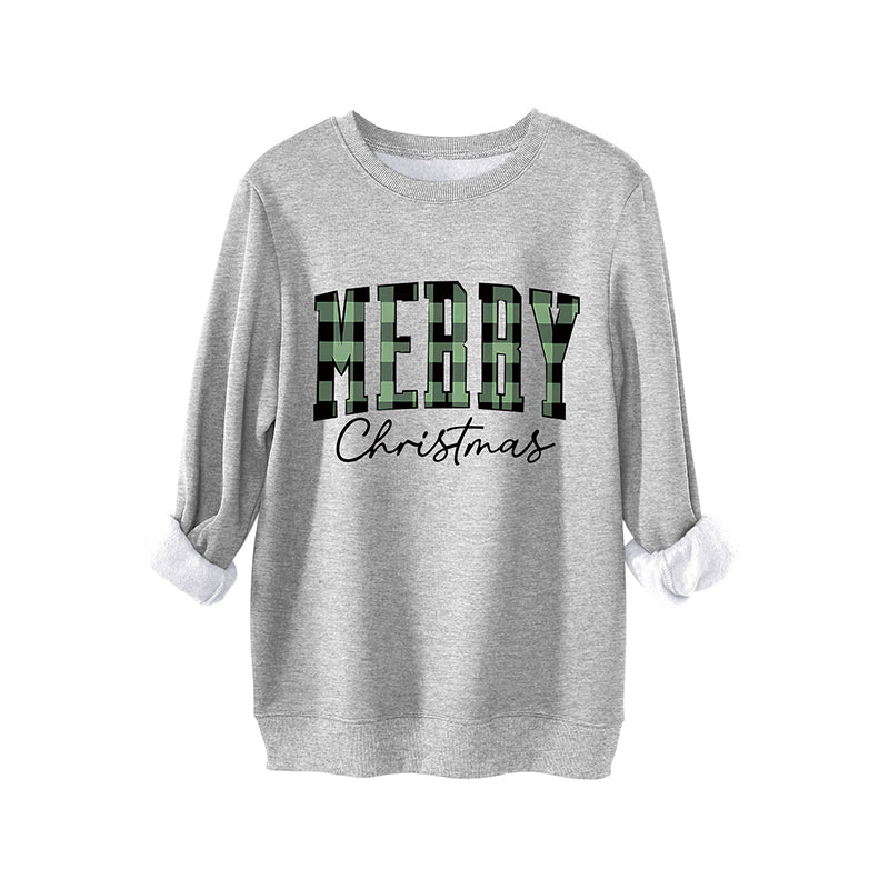 🔥Hot Sale Deals-Women's Print Long Sleeve Crewneck Sweatshirt