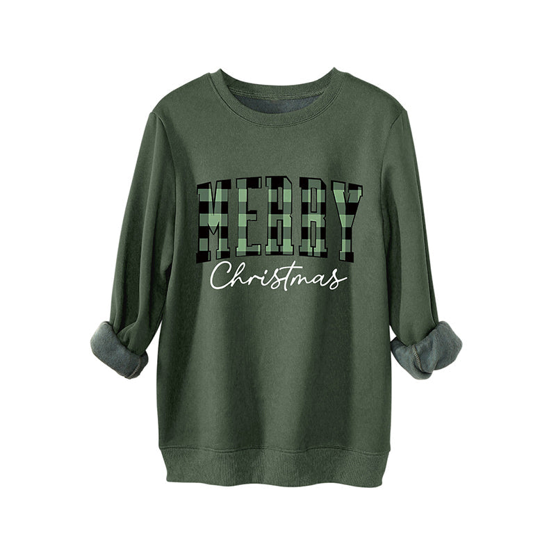 🔥Hot Sale Deals-Women's Print Long Sleeve Crewneck Sweatshirt