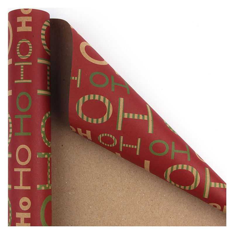 🔥Hot Sale Deals-Christmas Printed Kraft Wrapping Paper Roll