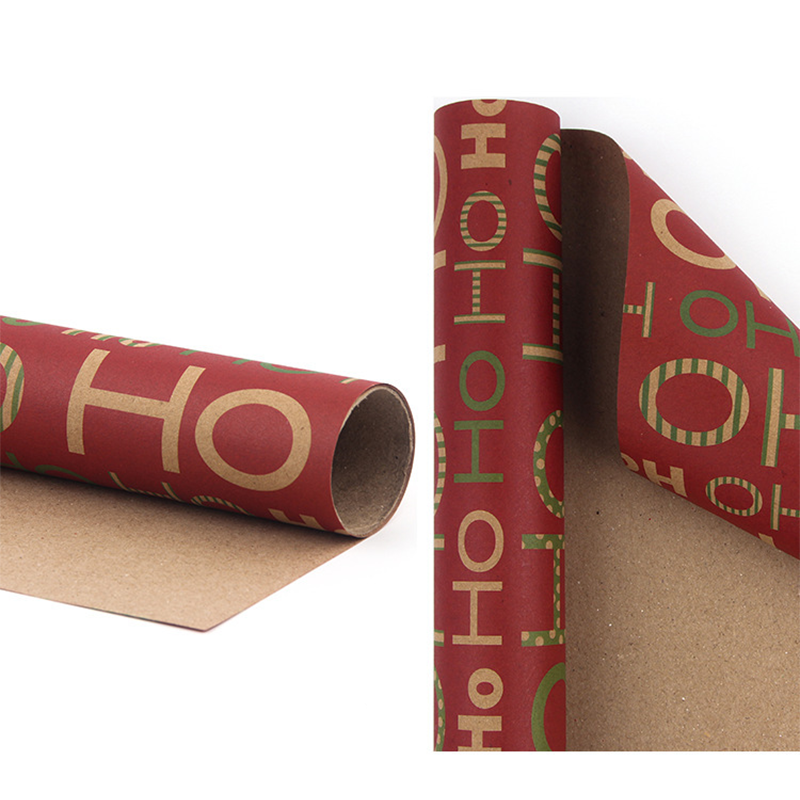 🔥Hot Sale Deals-Christmas Printed Kraft Wrapping Paper Roll