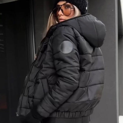 Women's Casual Hooded Warm Jacket