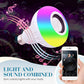 Smart Music Light Bulb with Built-in Bluetooth Speaker