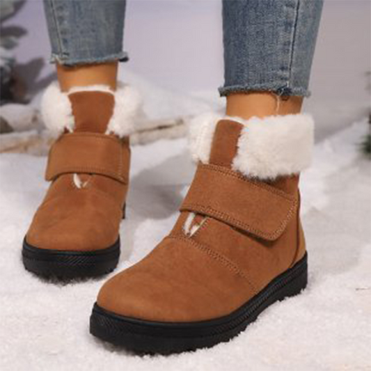 Women's Plush-Lined Winter Snow Boots