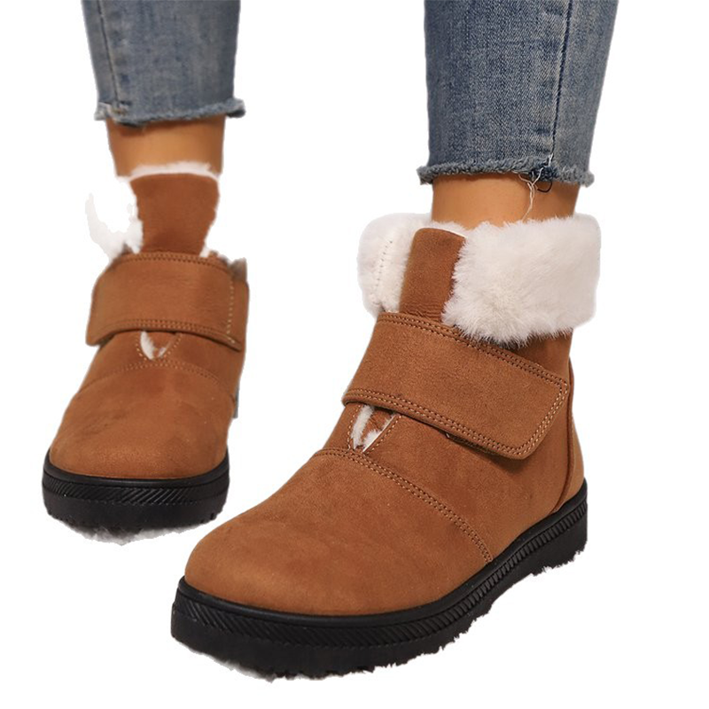 Women's Plush-Lined Winter Snow Boots