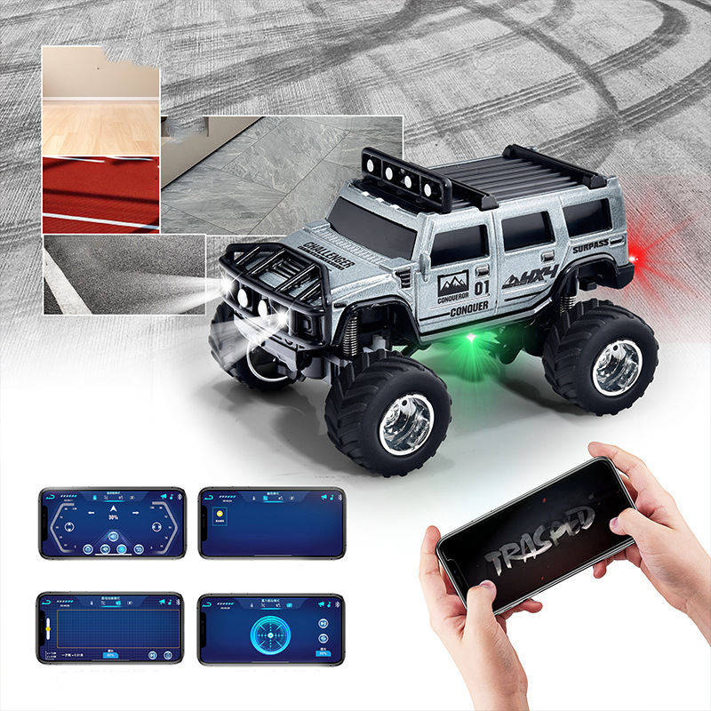 🔋 2025 HOT SALE 50% OFF! ✨ Mini RC Off-Road Truck with Lights