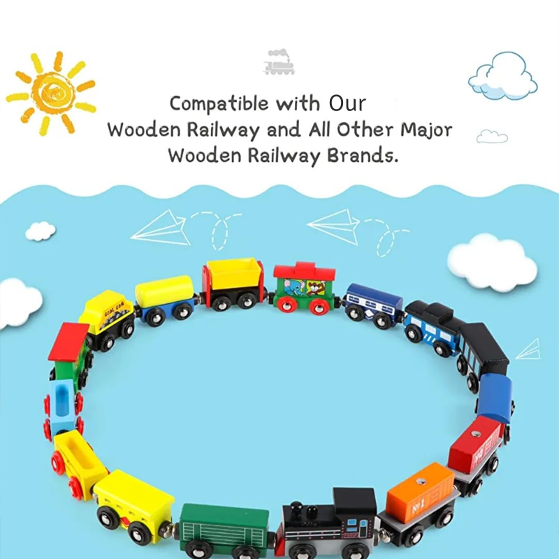 🔥Hot Sale Offers-Wooden Magnetic Train Set for Kids