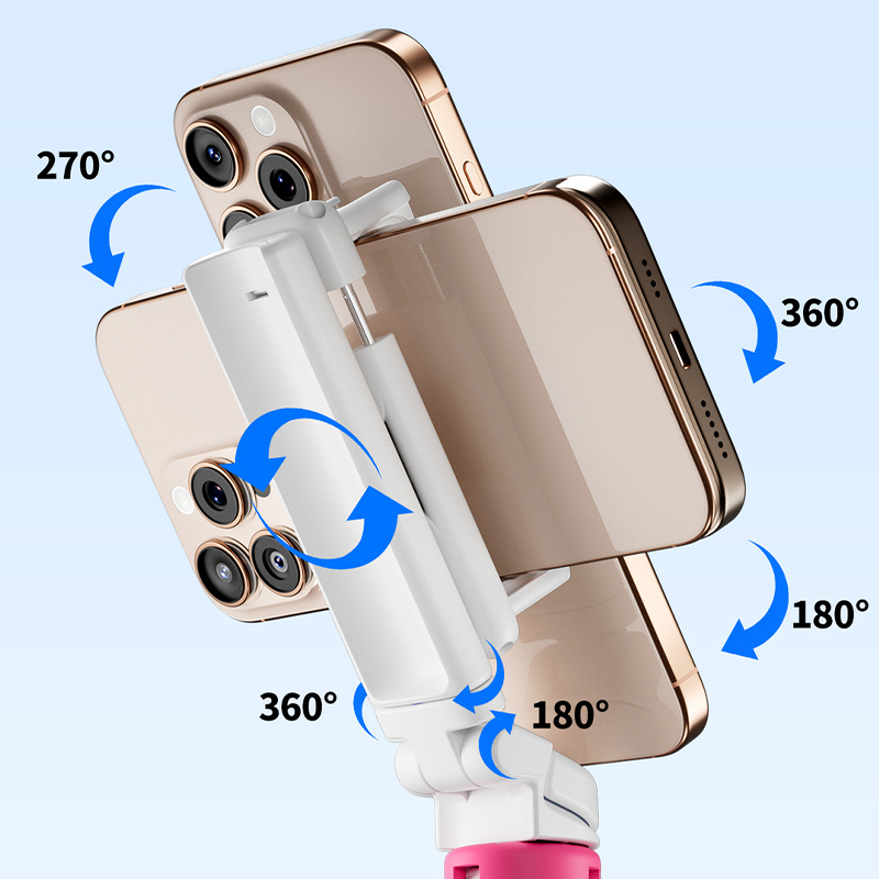 Extendable Selfie Stick Tripod with Bluetooth Remote