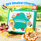 🎄Xmas Sale 50% Off🎁【Sensory Shaker Craft Kit for Kids】- Create 6 Shaking Keychains, Develops Fine Motor Skills No Glue Needed!🌟
