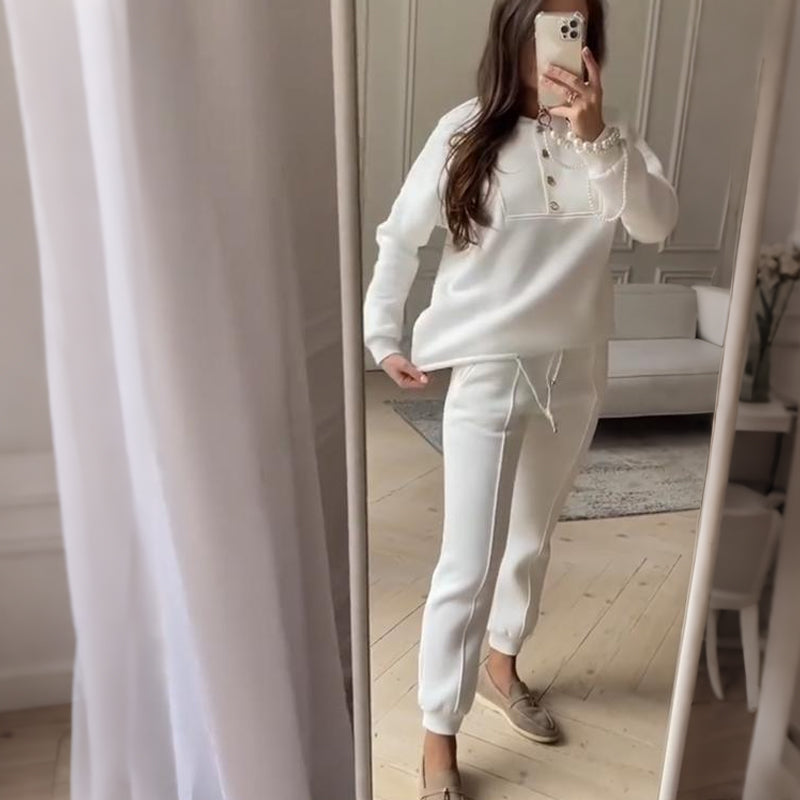 🔥Hot Sale Offers-Women's Casual Top & Pants 2-Piece Set