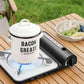 Practical Enamel Bacon Grease Container