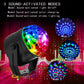 ✨ Colorful Rotating Magic Disco Ball Light