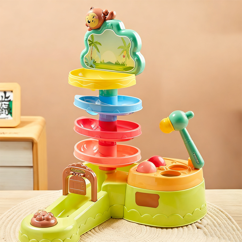 Interactive Ball Drop & Roll Tower Toy