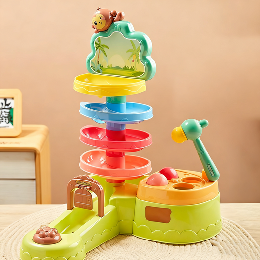 Interactive Ball Drop & Roll Tower Toy
