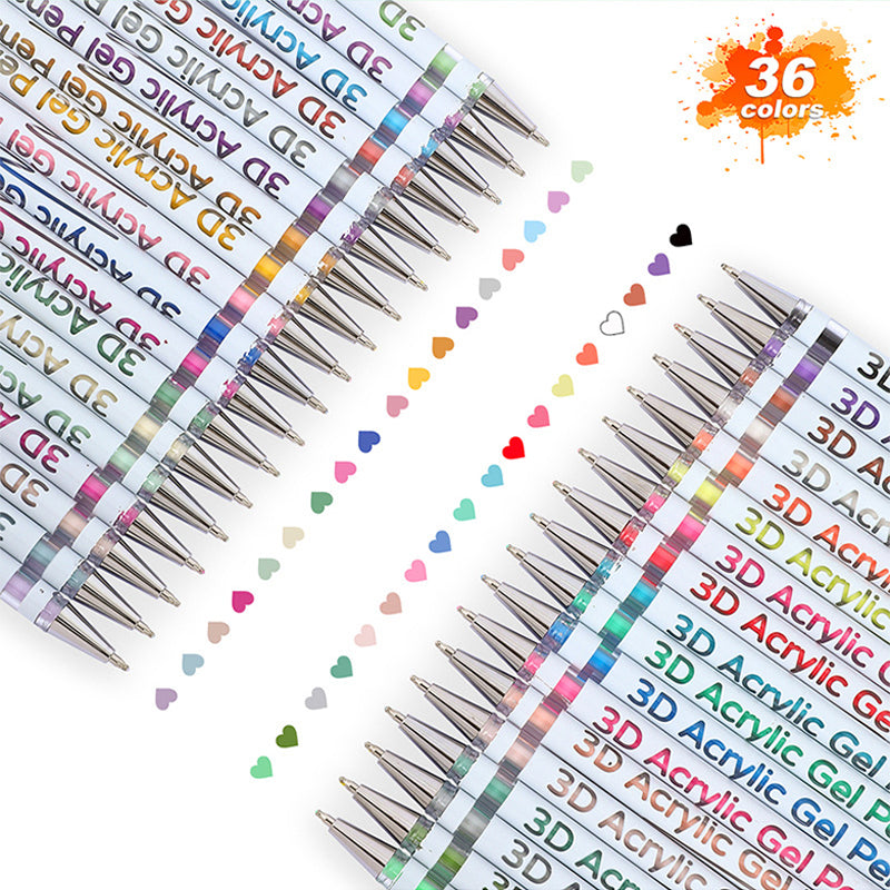🎅Christmas Sale 50% OFF!!🎄🎁50K+ SOLD! Almost Gone✨Multi-Color Gel Pen Set for Drawing & Coloring