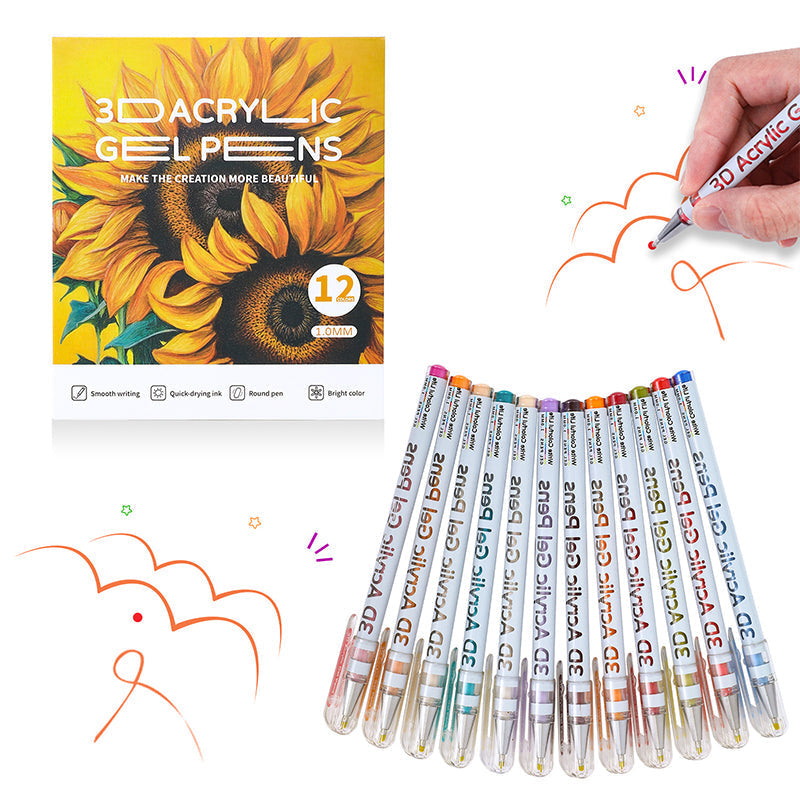 🎅Christmas Sale 50% OFF!!🎄🎁50K+ SOLD! Almost Gone✨Multi-Color Gel Pen Set for Drawing & Coloring