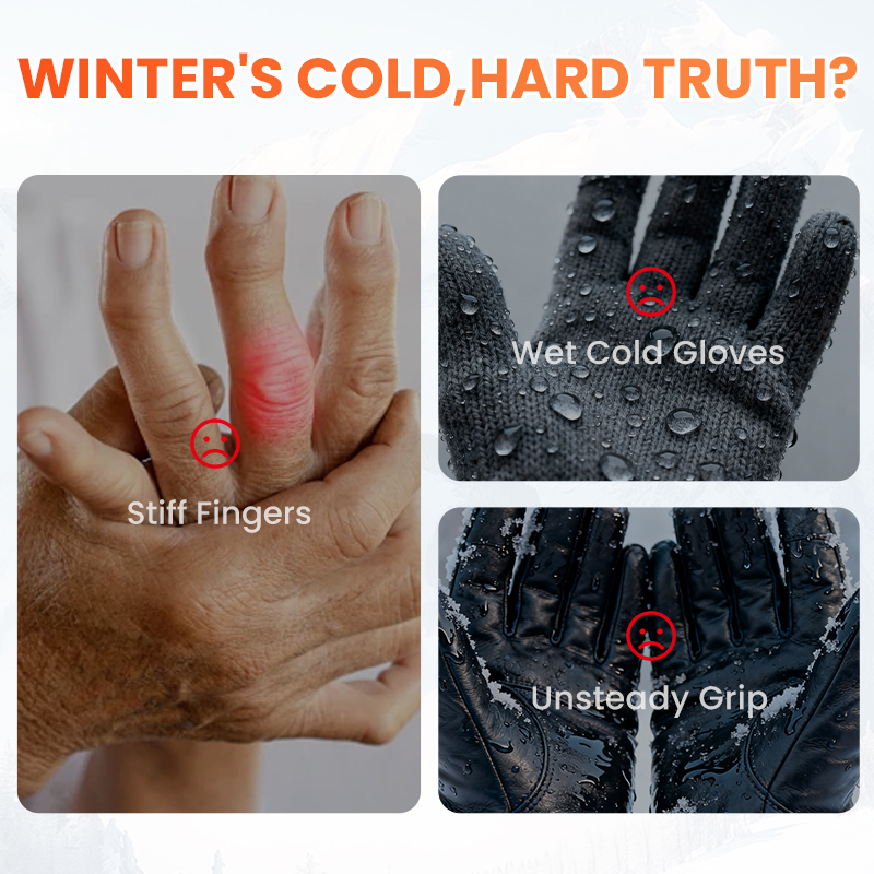 Warm & Stylish Color-Block Convertible Gloves