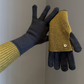 Warm & Stylish Color-Block Convertible Gloves