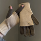 Warm & Stylish Color-Block Convertible Gloves