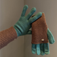 Warm & Stylish Color-Block Convertible Gloves