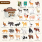 🦖28PCS Simulation Animal Models - Exploring the Fantasy Animal World