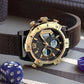 ⌚Multifunctional Dual Display 3ATM Waterproof Men's Quartz Sports Watch